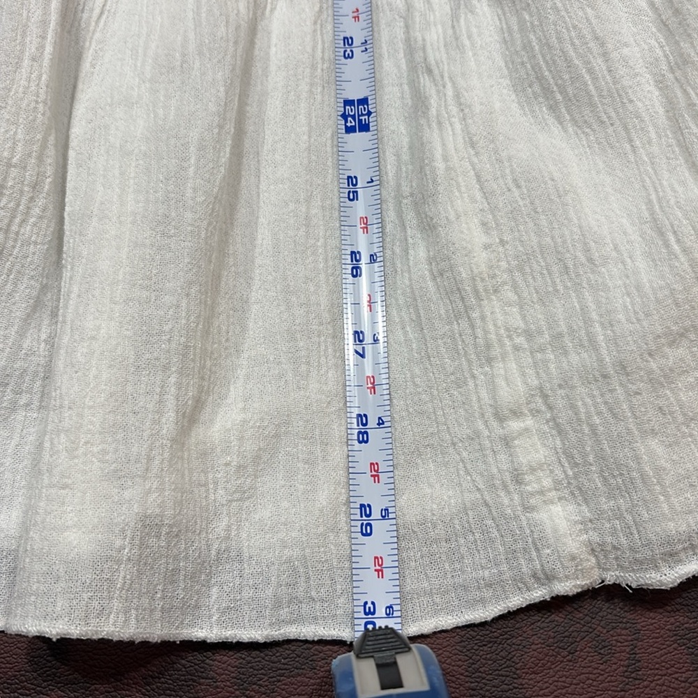 Blair whiteTiered A-Line Maxi Skirt - Picture 4 of 6
